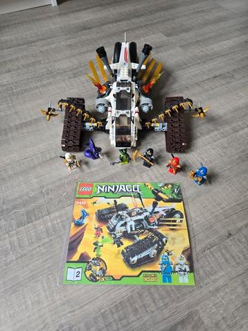 LEGO Ninjago 9449 Ultra Sonic Raider - Compleet! beschikbaar voor biedingen