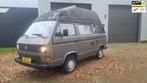 Volkswagen 95 PK T3 BENZINE 2.1 CAMPER 4 PERSOONS APK 2027, Caravans en Kamperen, Campers, Volkswagen, Bedrijf, Benzine