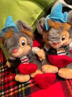 Schattige tweeling Konijnen Knuffels, Ophalen, Zo goed als nieuw, Konijn