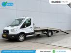Ford Transit 350 2.0 TDCI 130PK Autotransporter Abschleppwag, Achterwielaandrijving, 4 cilinders, Wit, 11 km/l
