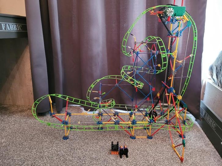 K'nex - Dragon's drop coaster, Kinderen en Baby's, Speelgoed | Bouwstenen, Zo goed als nieuw, K'nex, Ophalen of Verzenden