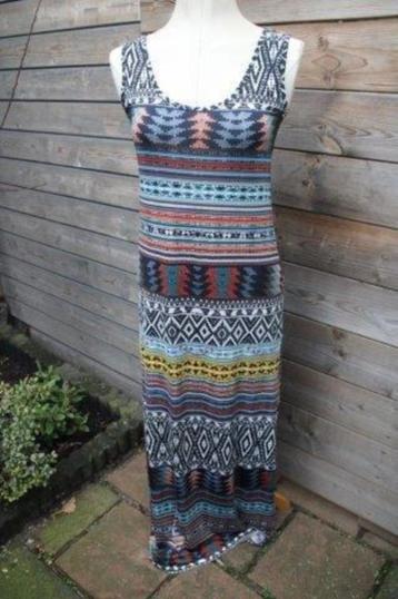 Jurk gekleurd FAS FILLE A SUIVRE mt S Maxi dress Vaste  OPR beschikbaar voor biedingen