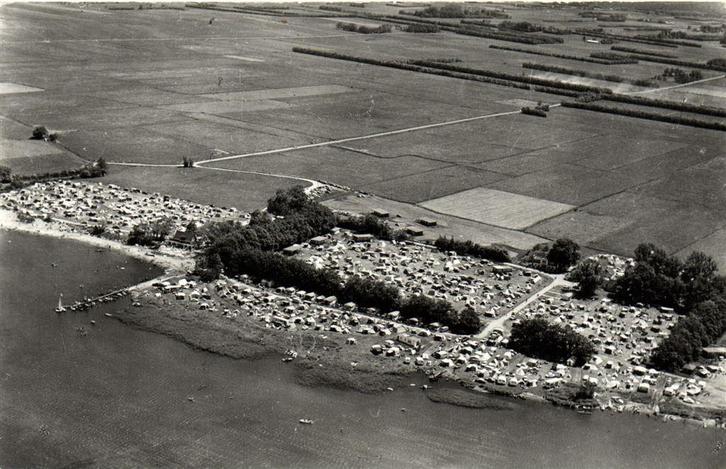 Vacantiecentrum Bad Hoophuizen, Hulshorst - luchtfoto - onge, Verzamelen, Ansichtkaarten | Nederland, Ongelopen, Noord-Brabant