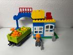 Duplo 10508 Trein onderdeel met wagon, Kinderen en Baby's, Speelgoed | Duplo en Lego, Ophalen of Verzenden, Zo goed als nieuw