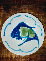 Chinees diep schaal bord met kooi karper afbeelding, Ophalen of Verzenden