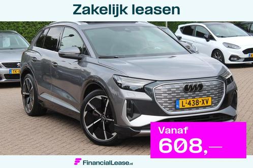Audi Q4 e-tron 40 Launch edition S Competition 77 kWh / Full, Auto's, Audi, Bedrijf, Lease, Financial lease, Q4 e-tron, ABS, Achteruitrijcamera