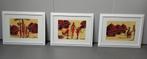 Schilderij, set van 3, Afrika, Ophalen, Minder dan 50 cm, Nieuw, Schilderij