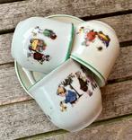 3 kop en schoteltjes, kinderserviesje, poppenserviesje, Antiek en Kunst, Ophalen