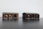2 garageboxen N-spoor, Gebruikt, Gelijkstroom, Brug, Tunnel of Gebouw, Ophalen