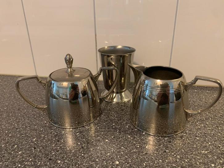 EEN ART DECO ROOMSTEL, 4 DELIG, Antiek en Kunst, Curiosa en Brocante, Ophalen