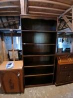 Houten Boekenkast met Planken, Met plank(en), Gebruikt, 100 tot 150 cm, 200 cm of meer