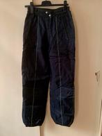 Skibroek zwart maat 42 met groen stiksel zgan