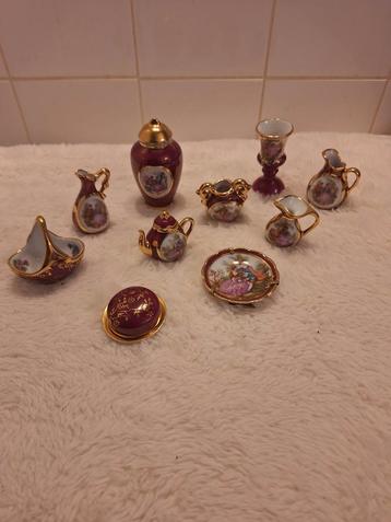 Limoges Miniatuurset beschikbaar voor biedingen
