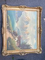 Schilderij bergen, Antiek en Kunst, Ophalen of Verzenden