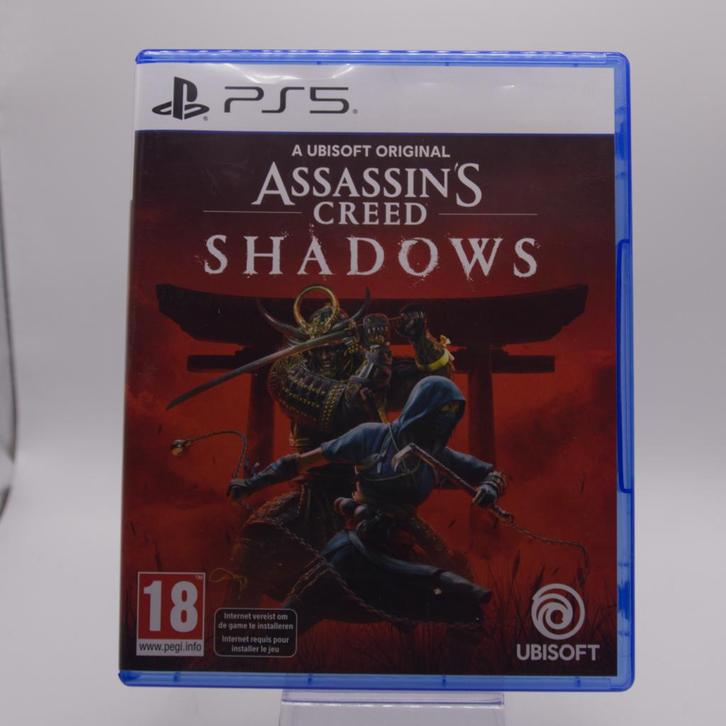 assassins creed shadows | ps5 | compleet | A grade |, Spelcomputers en Games, Games | Sony PlayStation 5, Zo goed als nieuw