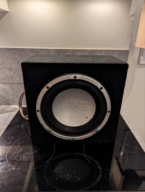 JVC Subwoofer inclusief MTX Versterker, Auto diversen, Autospeakers, Gebruikt, Ophalen of Verzenden