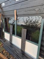 Windschermen in goede staat!!, Tuin en Terras, Gebruikt, 100 tot 150 cm, Aluminium, Ophalen of Verzenden