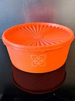 Vintage tupperware koektrommel, Huis en Inrichting, Keuken | Tupperware, Ophalen of Verzenden, Gebruikt, Oranje, Bus of Trommel