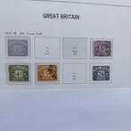 Engeland Portzegels 1937-1938  Mi 29 t/m 31, Ophalen of Verzenden, Gestempeld