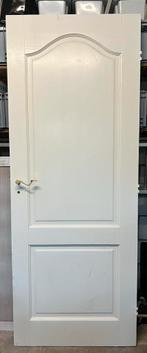 Deur binnendeur stomp hout schilderskwaliteit 78 x 201,5, Ophalen, Minder dan 80 cm, Binnendeur, Zo goed als nieuw