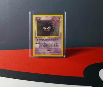 1st edition Shadowless Gastly Base Set 1999 beschikbaar voor biedingen