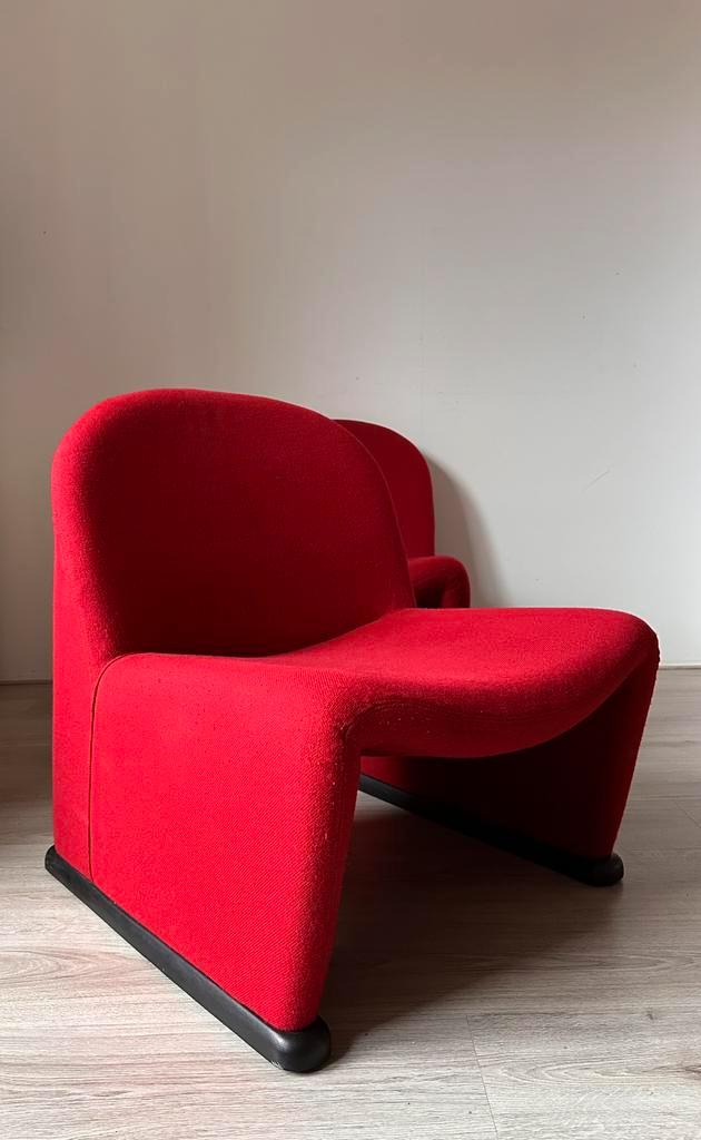 2 Sitland design fauteuils, Huis en Inrichting, Fauteuils, Gebruikt, Stof, 50 tot 75 cm, Minder dan 75 cm, Ophalen