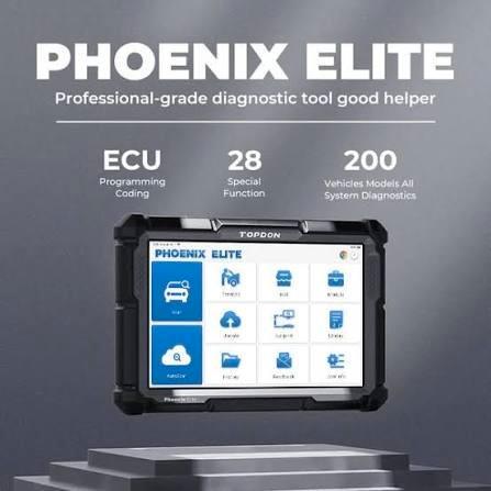 Nieuwe TOPDON PHOENIX Elite OBD2 Tester OBD2 Uitleesapparaat, Auto diversen, Autogereedschap, Nieuw, Ophalen of Verzenden