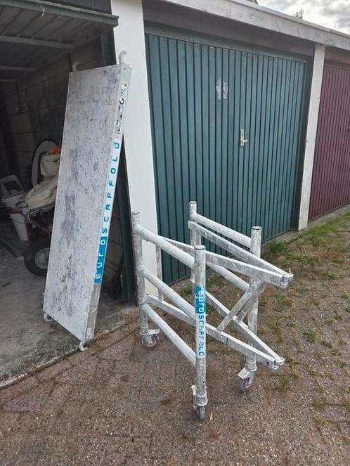 Kamersteigers, Doe-het-zelf en Verbouw, Steigers, Gebruikt, Rolsteiger of Kamersteiger, 5 meter of hoger, Ophalen of Verzenden