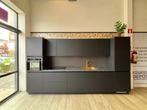 Showroomkeuken recht matzwart, greeploos 3898 mm € 5250,-, Huis en Inrichting, Keuken | Complete keukens, Ophalen, Zwart, Nieuw