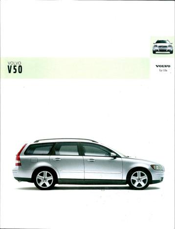 Brochure Volvo V50 2004 beschikbaar voor biedingen