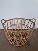 Rotan mand Snidad Ikea, Huis en Inrichting, Woonaccessoires | Schalen en Manden, Ophalen, Mand, Rond, Zo goed als nieuw