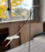 Antiek Blikken Vliegtuigjes op Spiraal - 1930, Ophalen of Verzenden