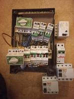 groepenkast7x automaat Holec 2x Holec  aardlek en div, Doe-het-zelf en Verbouw, Elektra en Kabels, Ophalen of Verzenden, Gebruikt