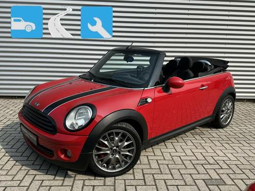 Mini Cabrio 1.6 Chili, 120PK, Black optic, Historie compl., Auto's, Mini, Bedrijf, Te koop, Cabrio, ABS, Airbags, Airconditioning