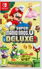 GEZOCHT New Super Mario Bros. U Deluxe - Nintendo Switch, Ophalen, Online, Nieuw, Platform