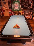 Pooltafel 8ft. Comleet met alles. Buckshot., Sport en Fitness, Biljarten en Poolen, Ophalen, Zo goed als nieuw, Pooltafel