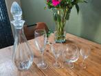 Kristal servies + karaf, Verzamelen, Glas en Borrelglaasjes, Ophalen, Zo goed als nieuw, Overige typen