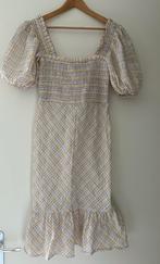 GANNI dress jurk midi lengte pofmouw mt. 38 nieuw Wow!, Maat 38/40 (M), Nieuw, Ophalen of Verzenden, Onder de knie