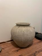 Grote decoratieve pot, Huis en Inrichting, Woonaccessoires | Vazen, Ophalen, Steen, Gebruikt, Overige kleuren