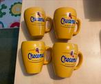 Set van 4 gele chocomel mokken, Huis en Inrichting, Keuken | Servies, Ophalen of Verzenden, Zo goed als nieuw, Overige stijlen