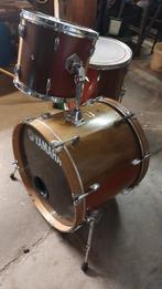 Shellset met 22" base, 13" & 16" toms, Muziek en Instrumenten, Drumstellen en Slagwerk, Ophalen, Gebruikt, Overige merken