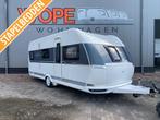 Hobby De Luxe Edition 545 KMF MET MOVER, Caravans en Kamperen, Caravans, Rondzit, Hobby, Schokbreker, Bedrijf