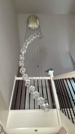Moderne Hanglamp met Spiraalvormige Hanglamp Videlamp, Huis en Inrichting, Ophalen of Verzenden, Zo goed als nieuw, Metaal, 75 cm of meer
