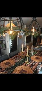 2 Industriële Hanglampen, Ophalen of Verzenden, Zo goed als nieuw, Metaal, 50 tot 75 cm