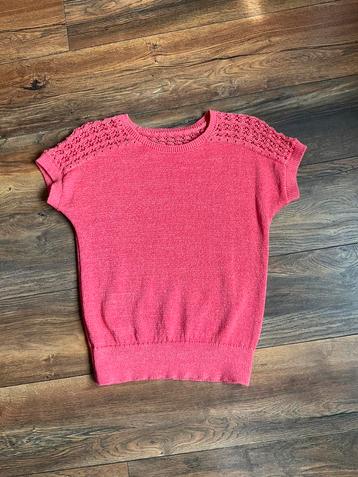 Nieuw! Top, trui, mouwloos, Red Button, (koraal)rood, maat M beschikbaar voor biedingen