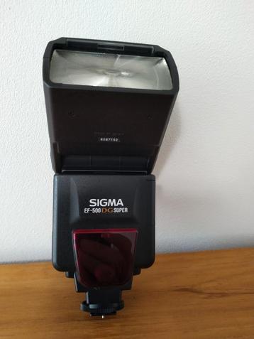 Sigma 500 DG supper ETTL-II beschikbaar voor biedingen