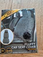 Fluffy car seat cover universal zwart stoelhoes, Auto diversen, Auto-accessoires, Ophalen of Verzenden