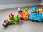 Vtech zoomizooz tol&dol krokodil + reis&leer locomotief, Kinderen en Baby's, Speelgoed | Vtech, Gebruikt, Ophalen of Verzenden