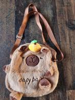 Leuke Capybara Schoudertas voor Kinderen, Ophalen of Verzenden, Nieuw, Bruin, Schoudertasje
