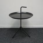 HAY DLM bijzettafel | Design bijzettafel | Zwart metaal, Huis en Inrichting, 45 tot 60 cm, Minder dan 55 cm, Gebruikt, -